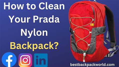 how to clean prada nylon backpack|Prada bag cleaning service.